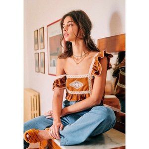 Sezane Zora Top Fr Size 42 / US Size 10